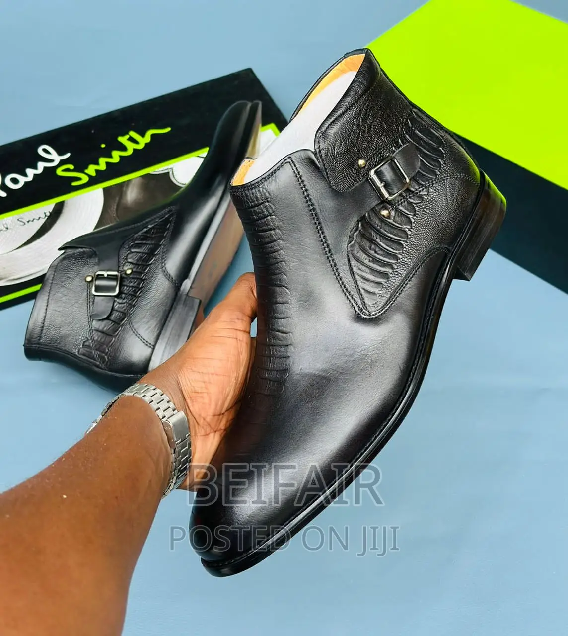 Original Leather Mens Travolta Shoes|Viatu Vya Kiume Travota