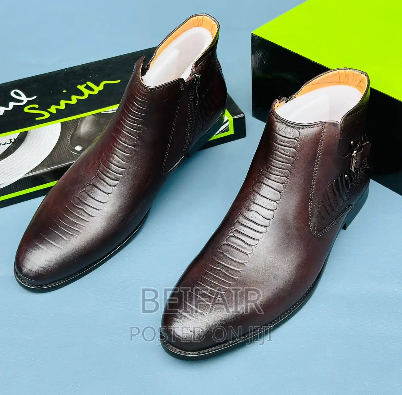Original Leather Mens Travolta Shoes|Viatu Vya Kiume Travota