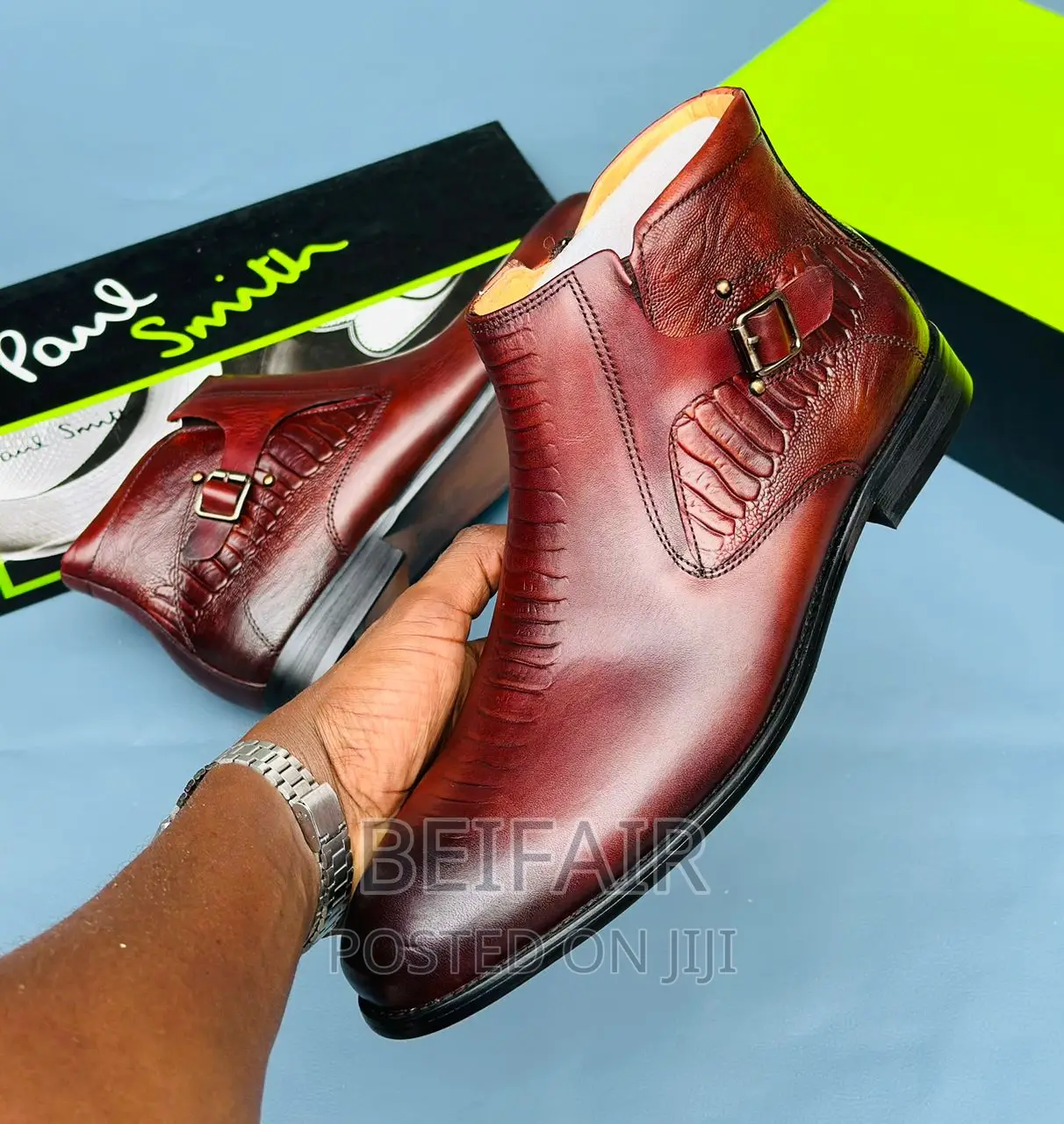 Original Leather Mens Travolta Shoes|Viatu Vya Kiume Travota