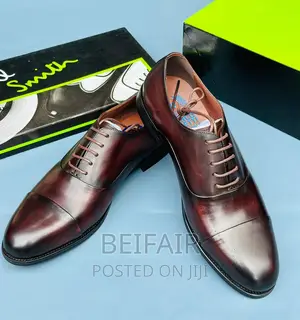 Men's Original Leather Shoes | Viatu Vya Ngozi Vya Kiume
