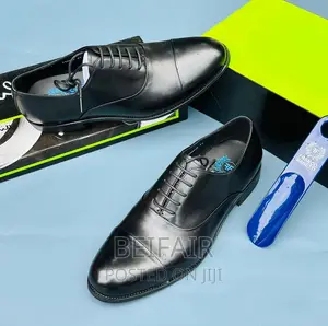 Men's Original Leather Shoes | Viatu Vya Ngozi Vya Kiume