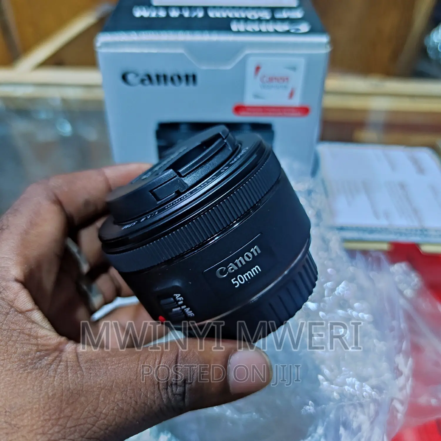 Canon EF 50mm F/1.8 STM Lens.
