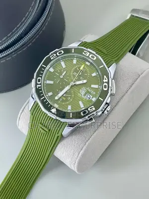 Quality Carrera Watch Water ResistantWith Silicon Belt