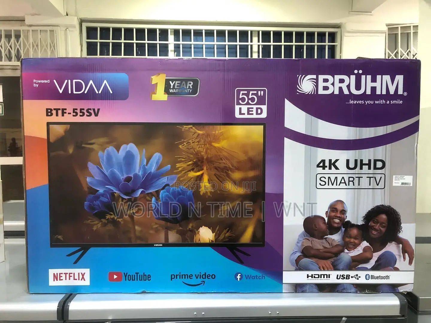 Bruhm 55 Inch UHD Smart OS LED Television – BTF-55SV