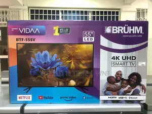 Bruhm 55 Inch UHD Smart OS LED Television – BTF-55SV