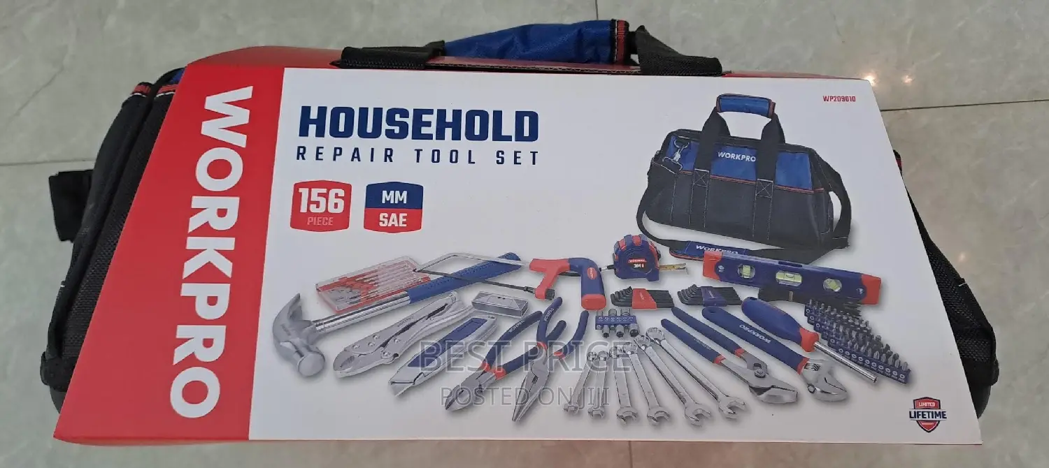 Household Repair Tools Kit 156pcs