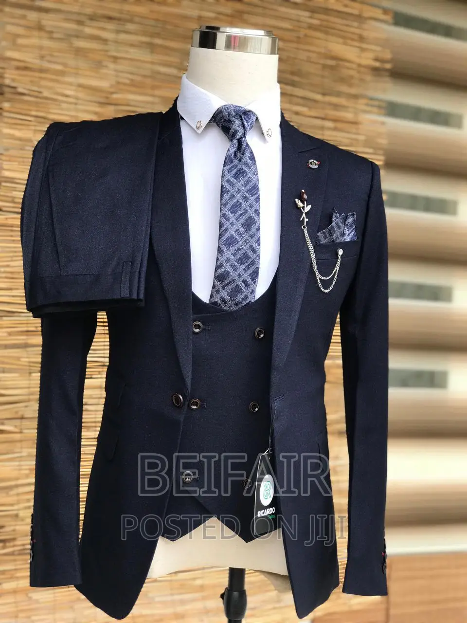 Suti Za Kiume | Men's Suits | Dark Blue