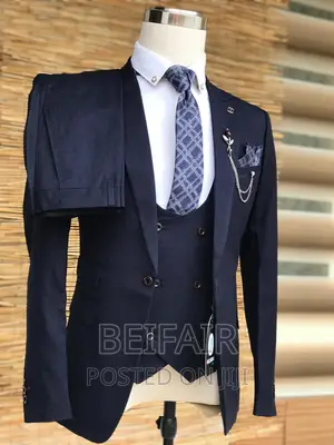 Suti Za Kiume | Men's Suits | Dark Blue