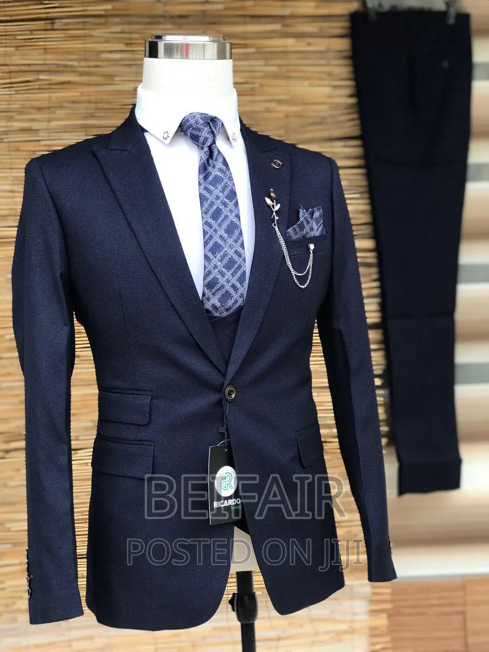 Suti Za Kiume | Men's Suits | Dark Blue
