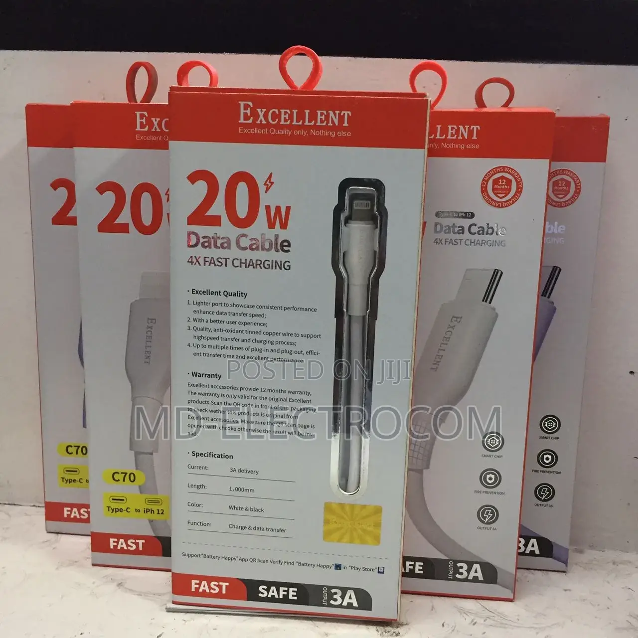 Super Data Cable 20W Type C to iPhone