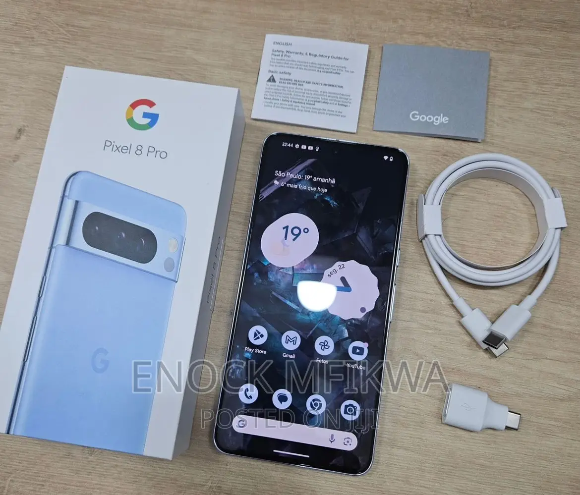 New Google Pixel 8 Pro 128 GB Blue