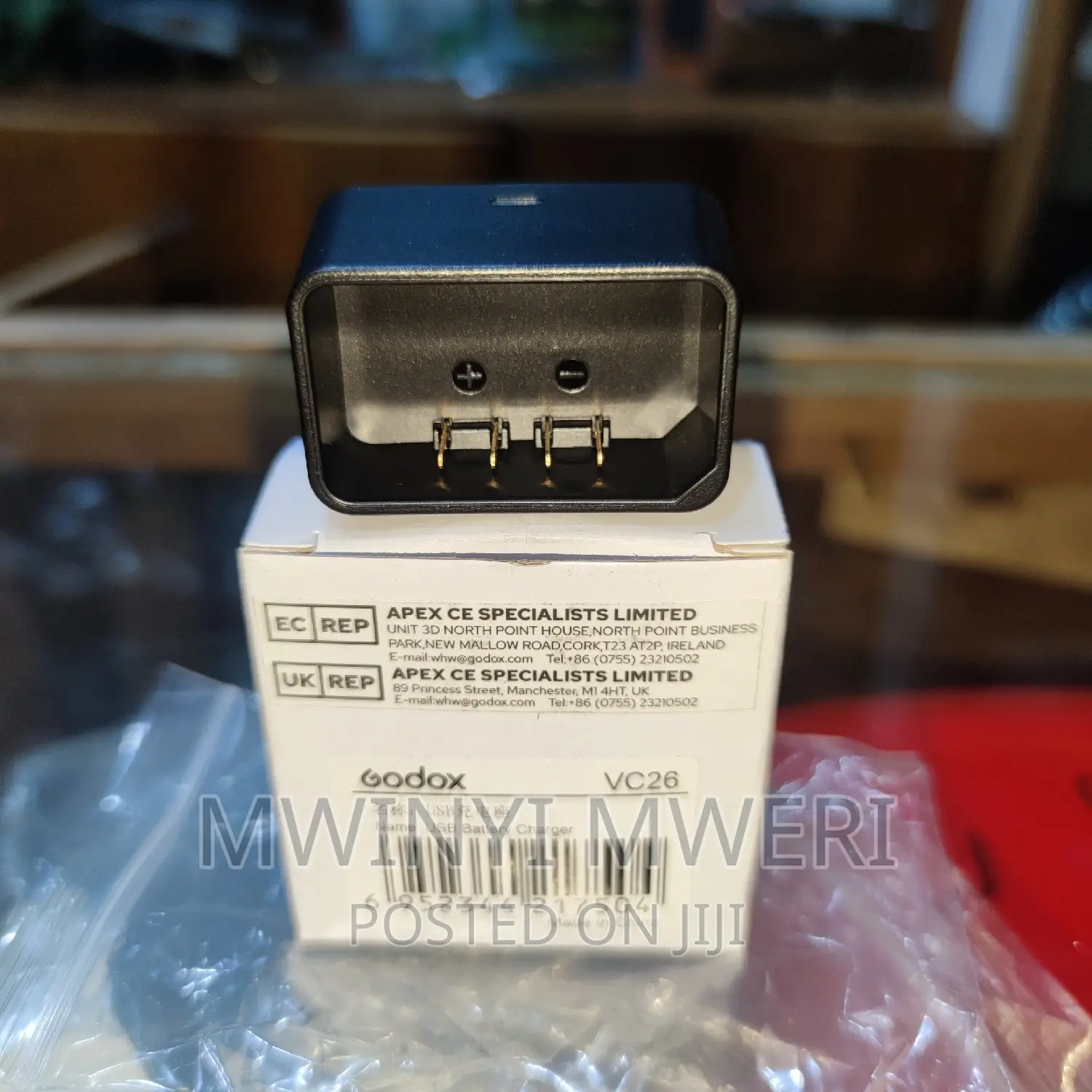 Godox VC26 USB Charger for V1 Speedlite Battery