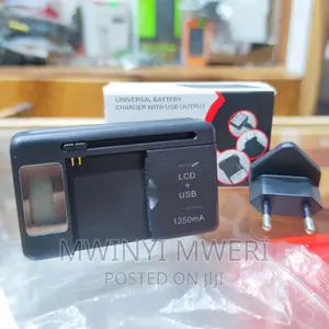 Universal Battery Charger With USB Port Output F Digital Cam