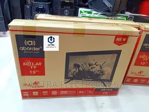Aborder Double Glass TV Yenye Inchi 19