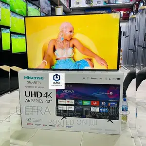 HISENSE Smart 4k UHD TV Yenye Inchi 43 📺🔥