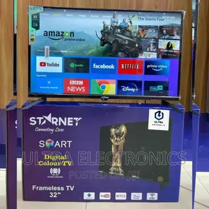 STARNET Smart Android Frameless TV Yenye Inchi 32 