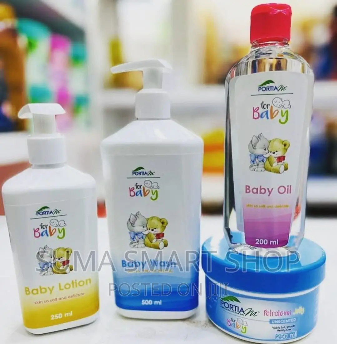 PORTIA for Baby Skin Care Set .(Tunza Ngozi Ya Mtoto)