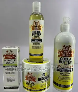 Photo - AMERICAN Dream Cocoa Lemon Skin Care Set .