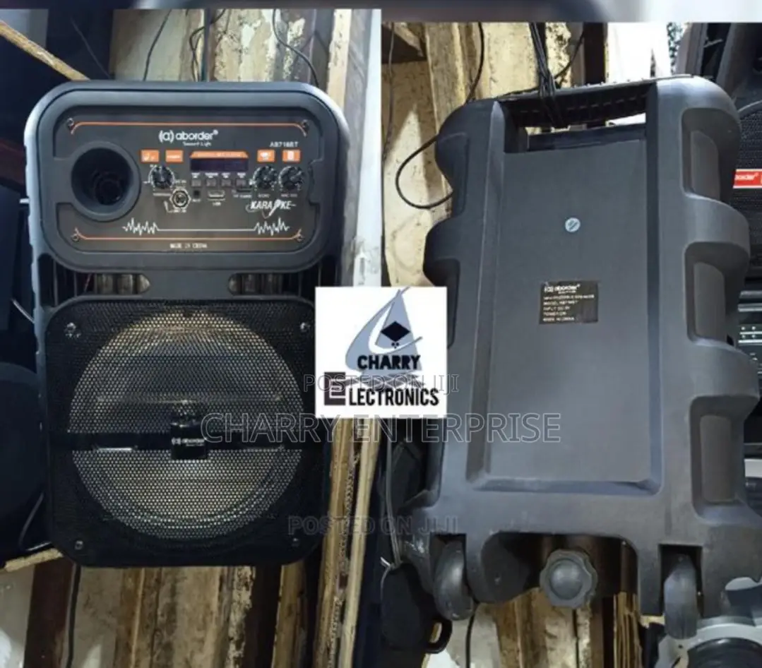Aborder Portable Rechargeable Speaker With Bluetooth