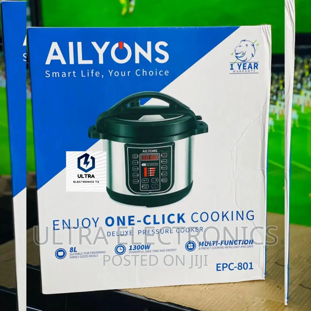 AILYONS High Quality Pressure/Multi Cooker Yenye Lita 8 
