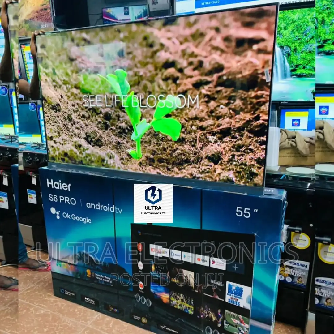 Haier S6 PRO Smart Android TV Yenye Inchi 55  
