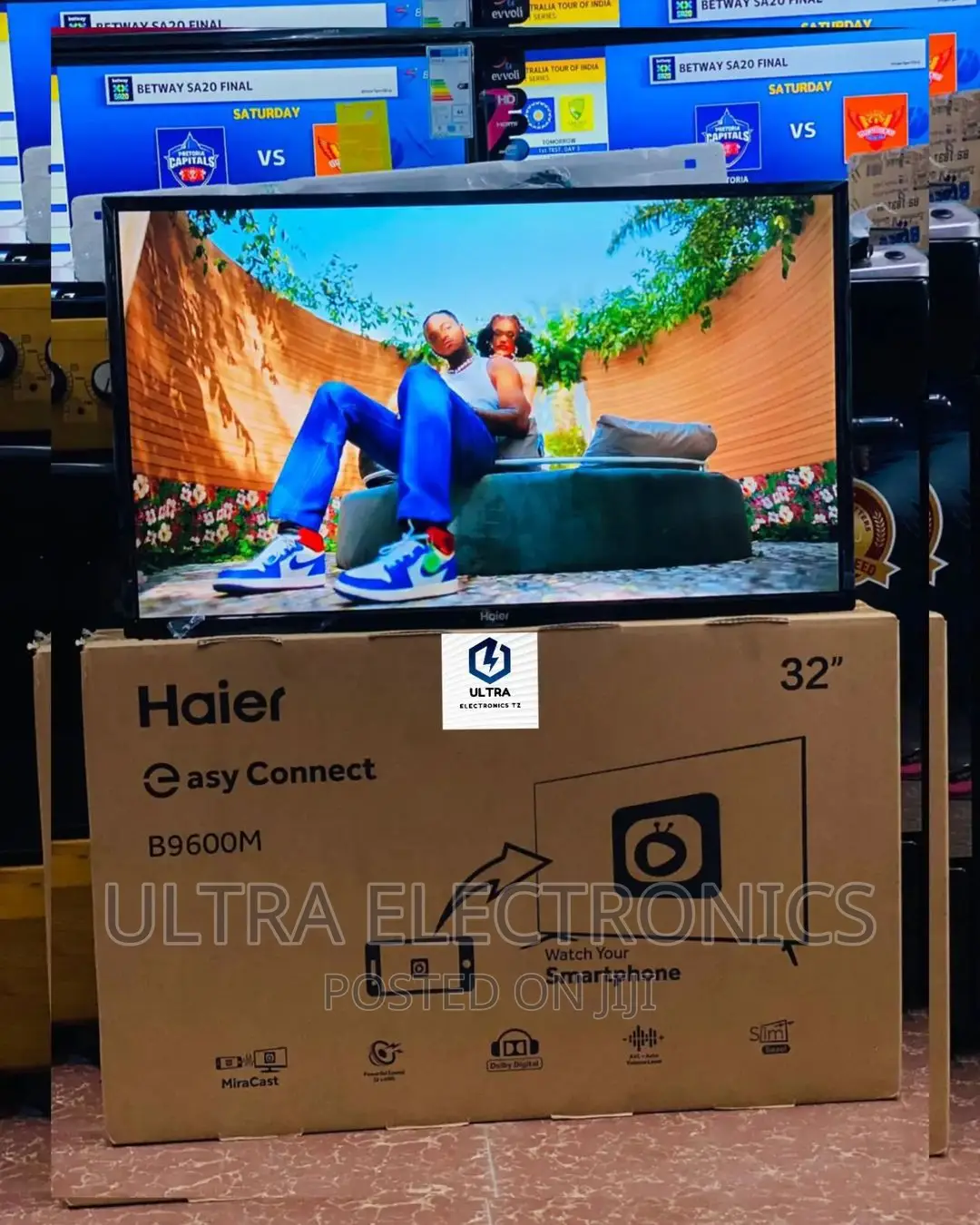 Haier TV With Mira Cast Yenye Inchi 32  