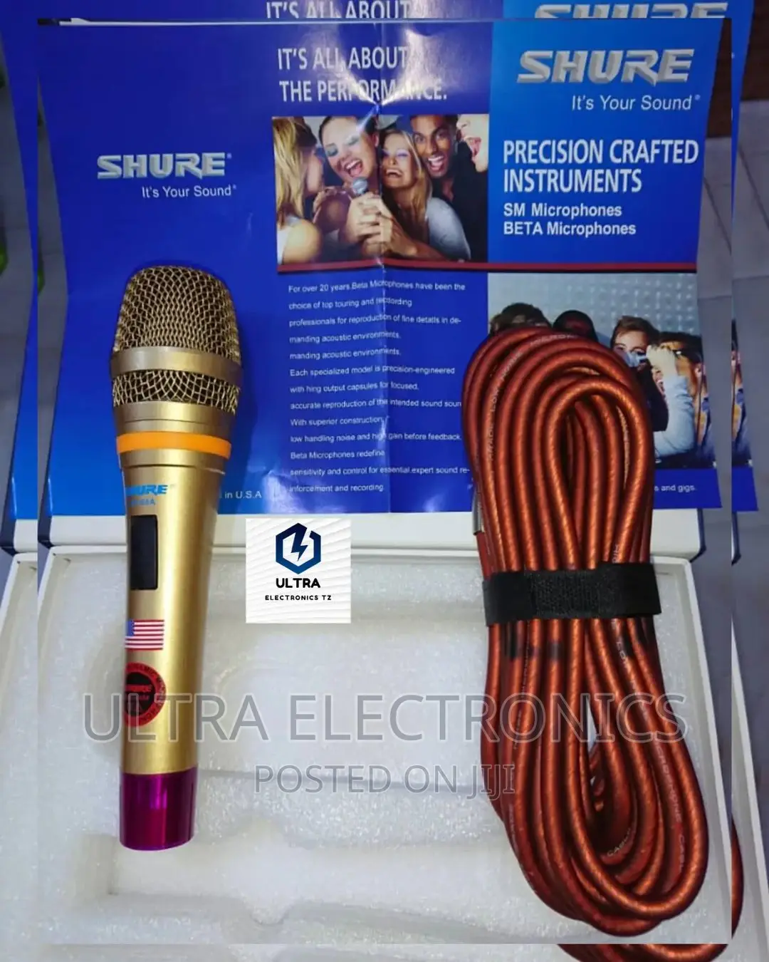 SHURE Wire Connected Microphone