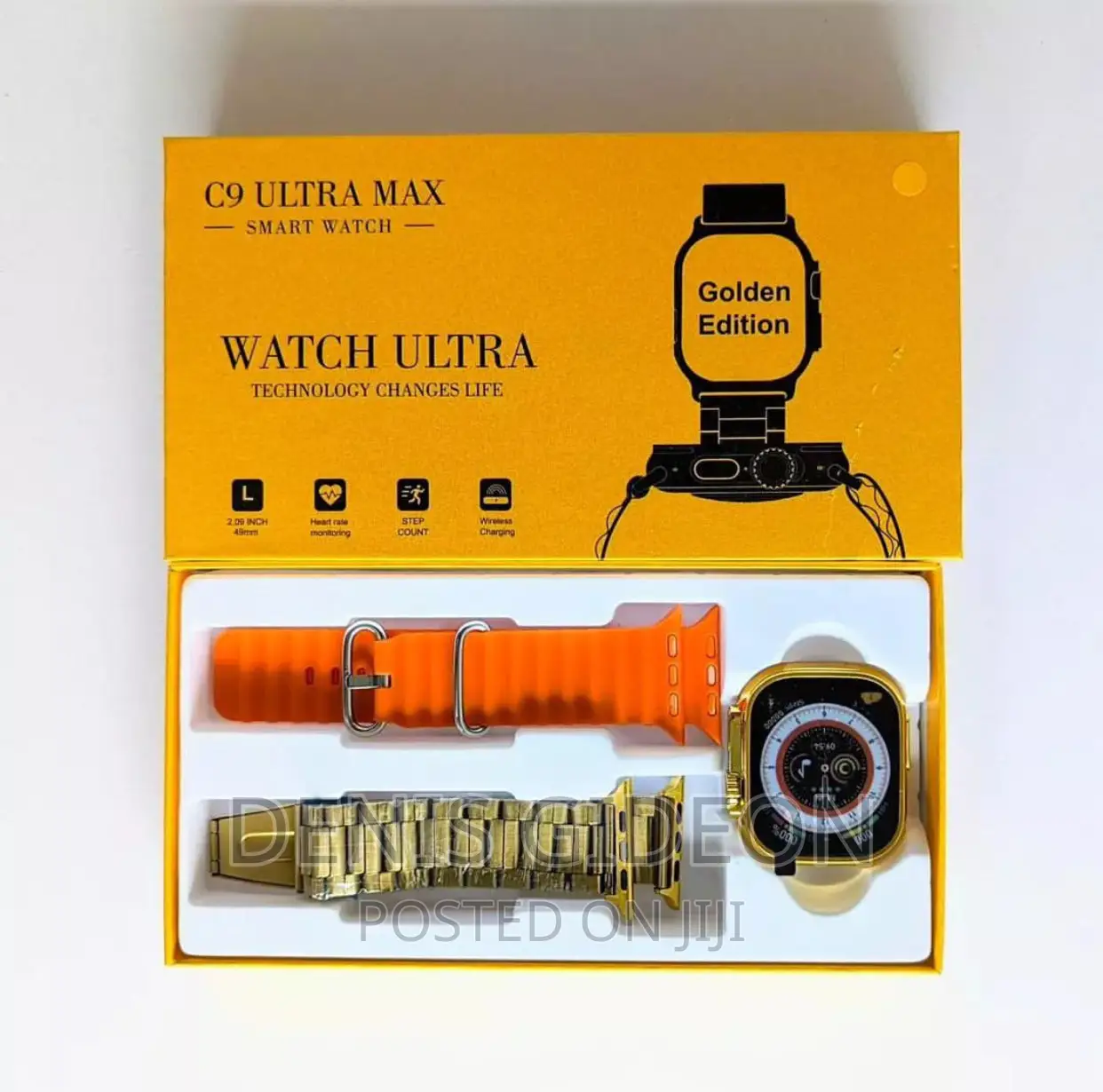 C9 Ultra Max Golden Edition Smart Watch