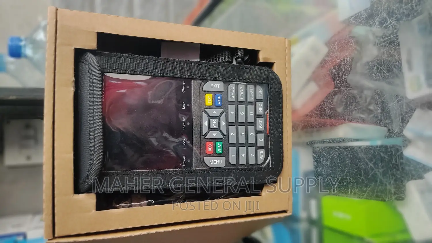 Satellite Finder Meter Reading