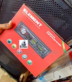  ELEMENT CAR Radio MP3 Player Aux. 
 Remote