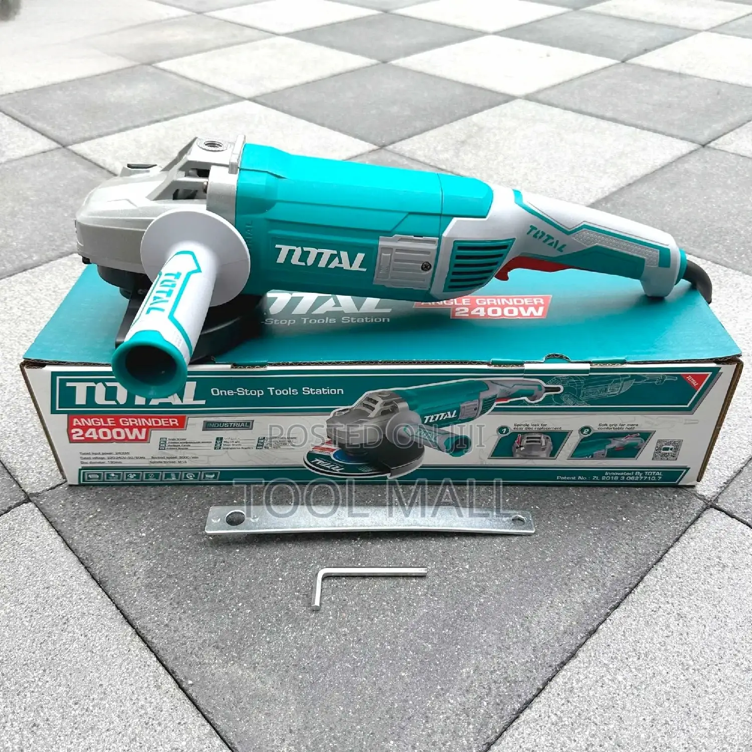 Total Angle Grinder 2400W