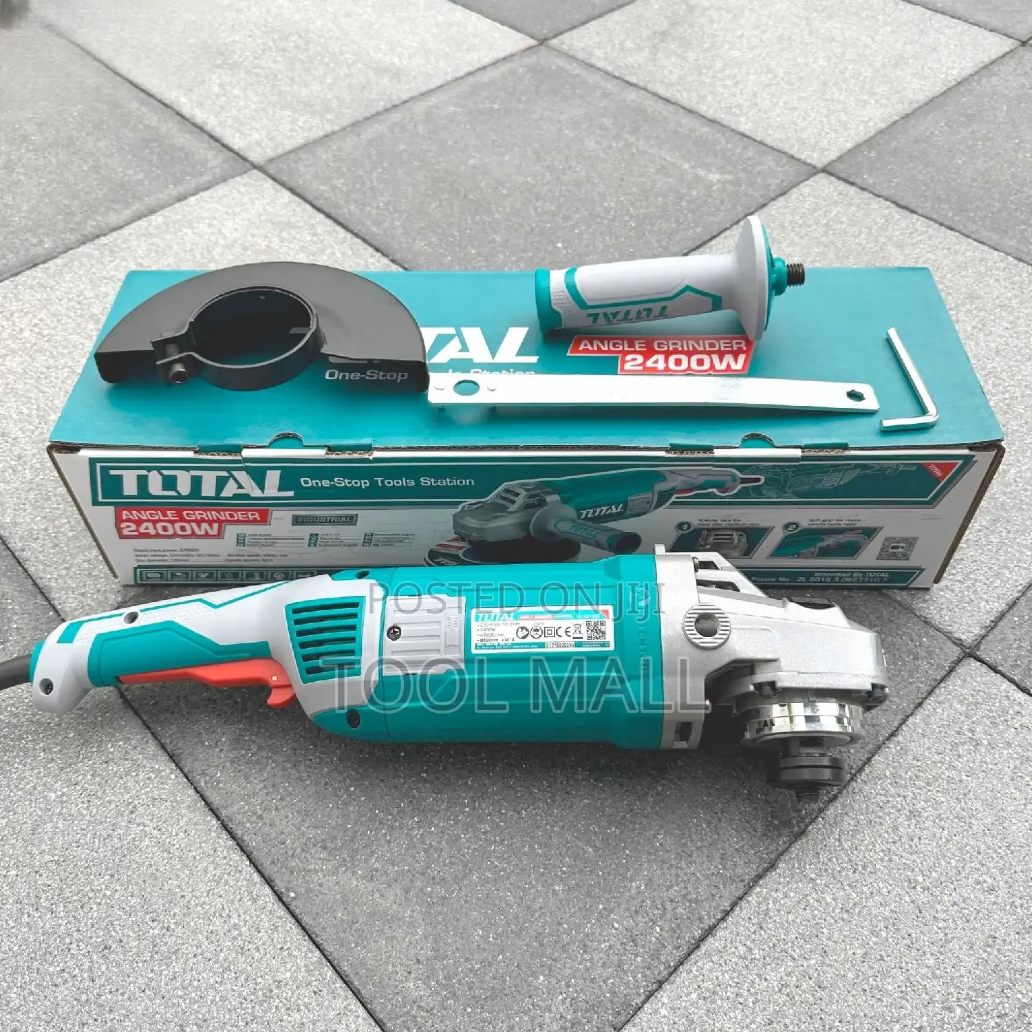 Total Angle Grinder 2400W