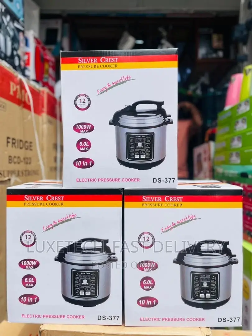 Silver Crest Digital Pressure Cooker 6L 10 in 1 Multicooker