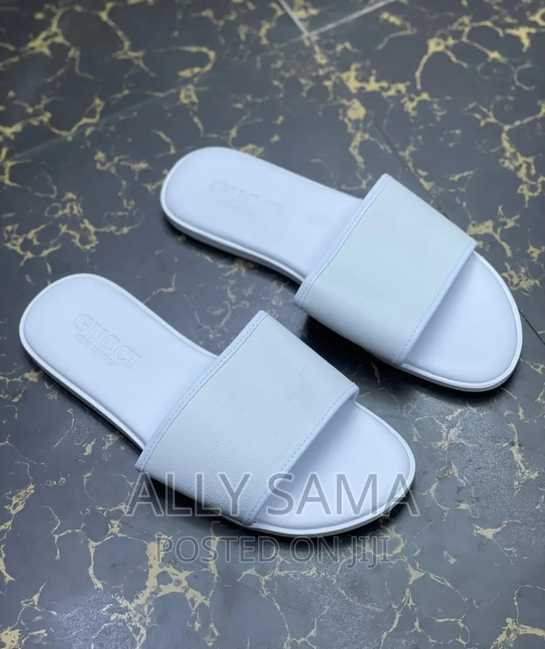 Mens Sandals Gucci White Full