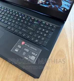 New Laptop MSI GP75 Leopard 32GB Intel Core I7 SSD 1T