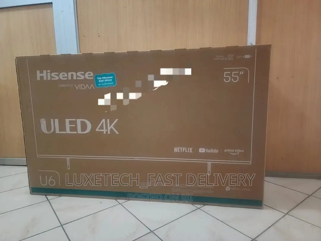 Hisense 55 Inches Smart Uhd Tv Uled U6 Series
