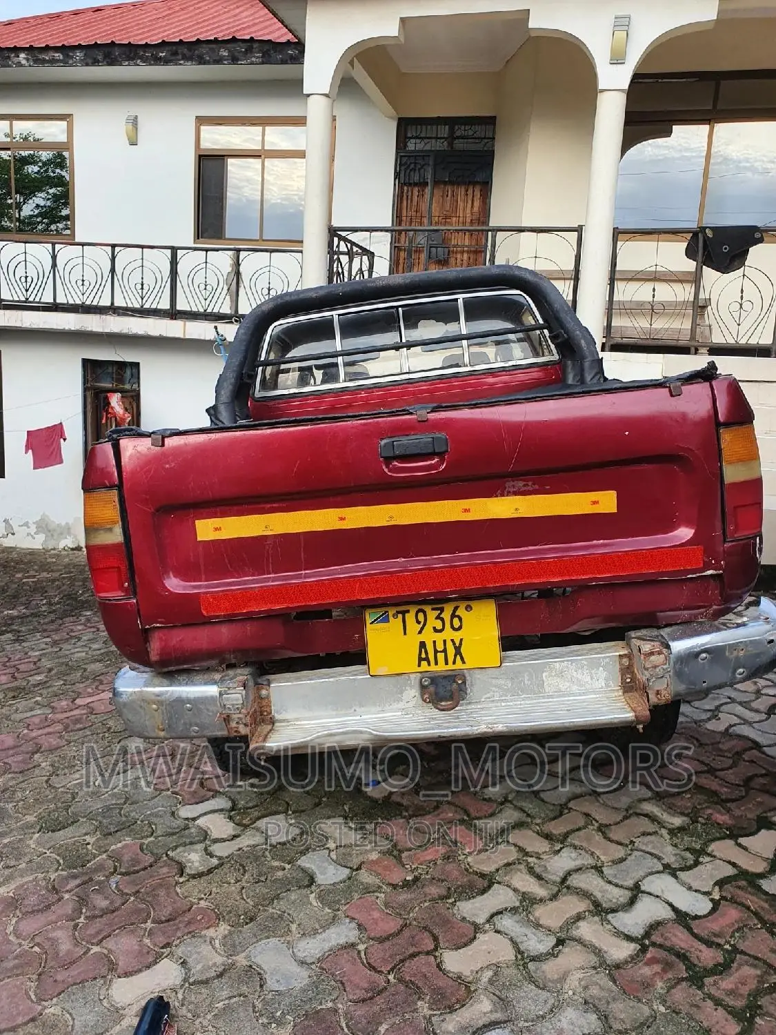 Toyota Hilux 1996 Burgundy