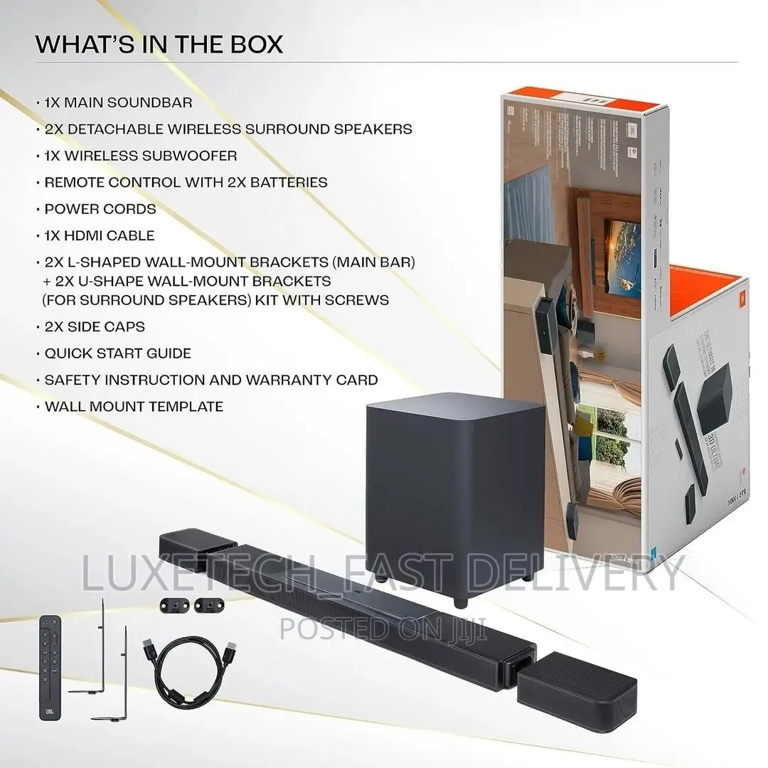 JBL Bar 1300 | Bar 1300 Detachable | Wireless