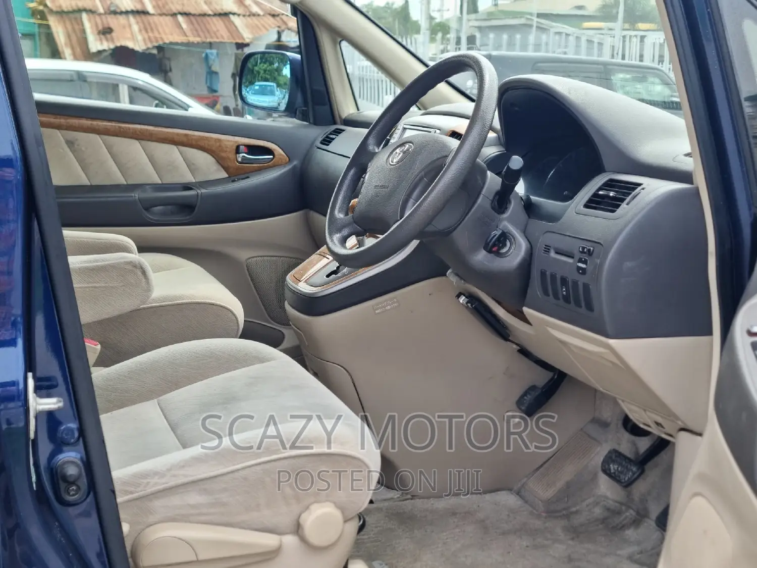 Toyota Alphard 2007 Blue