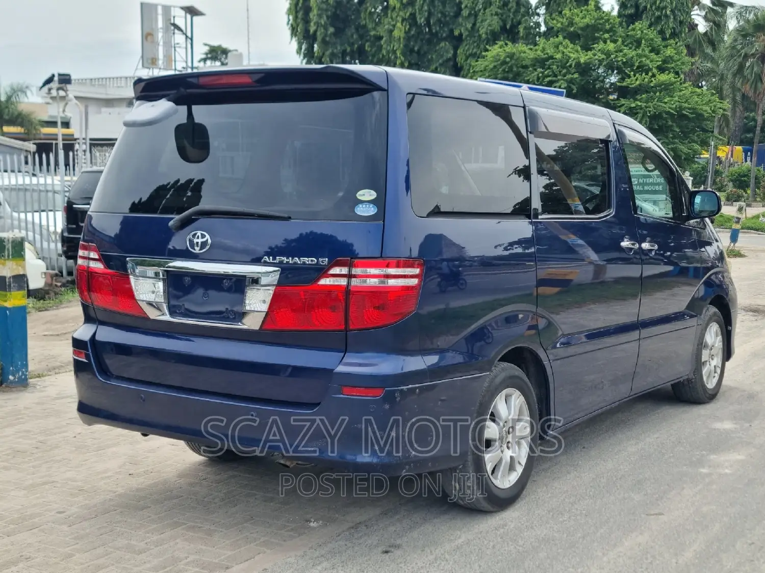 Toyota Alphard 2007 Blue