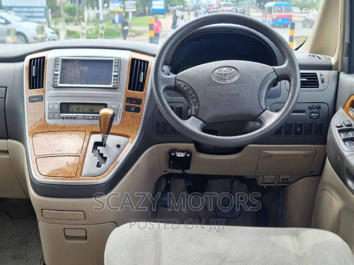 Toyota Alphard 2007 Blue