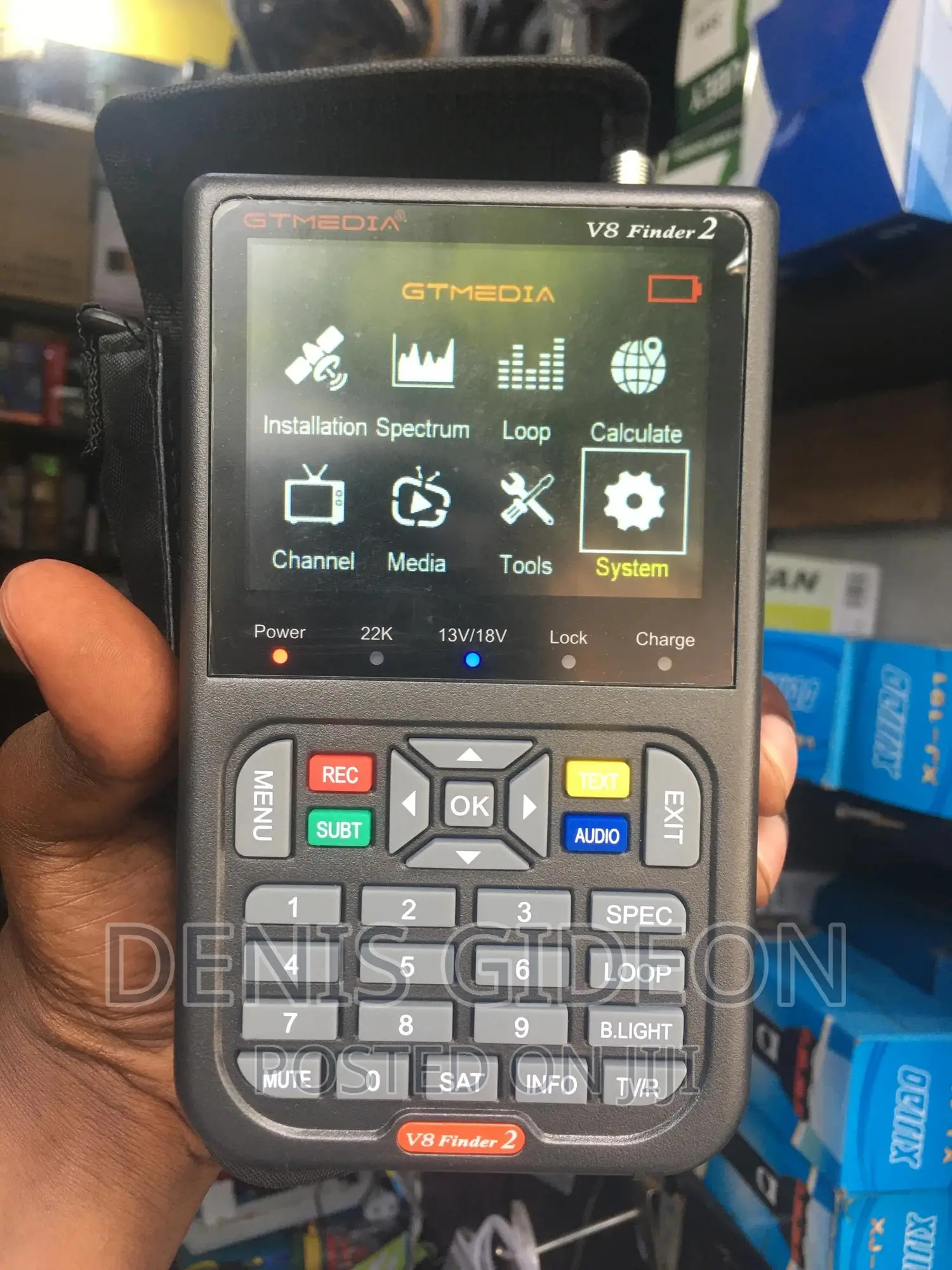 Gtmedia Digtal Satellite Finder