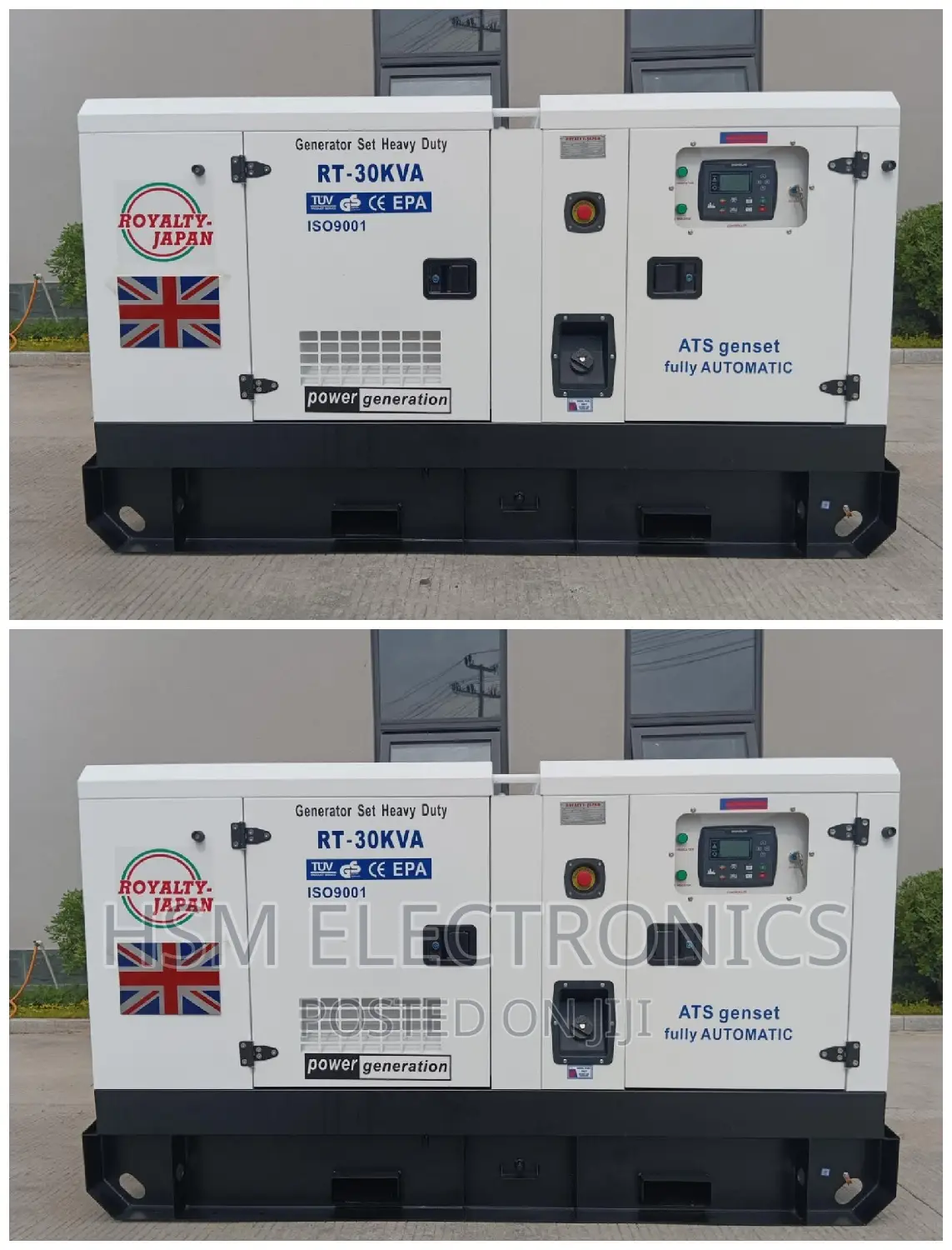 30kva , Royalty Generator