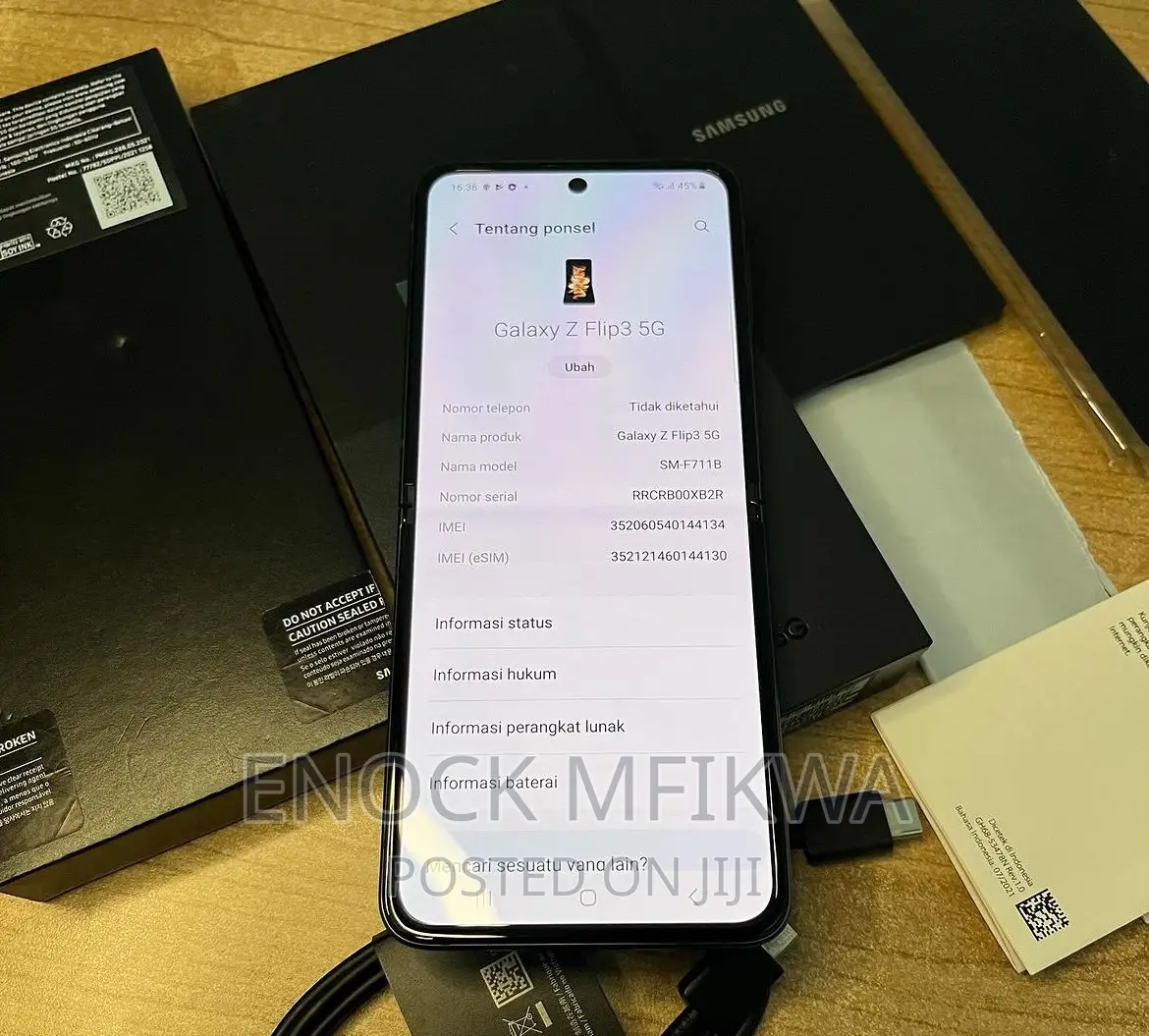 Samsung Galaxy Z Flip 3 128 GB Black