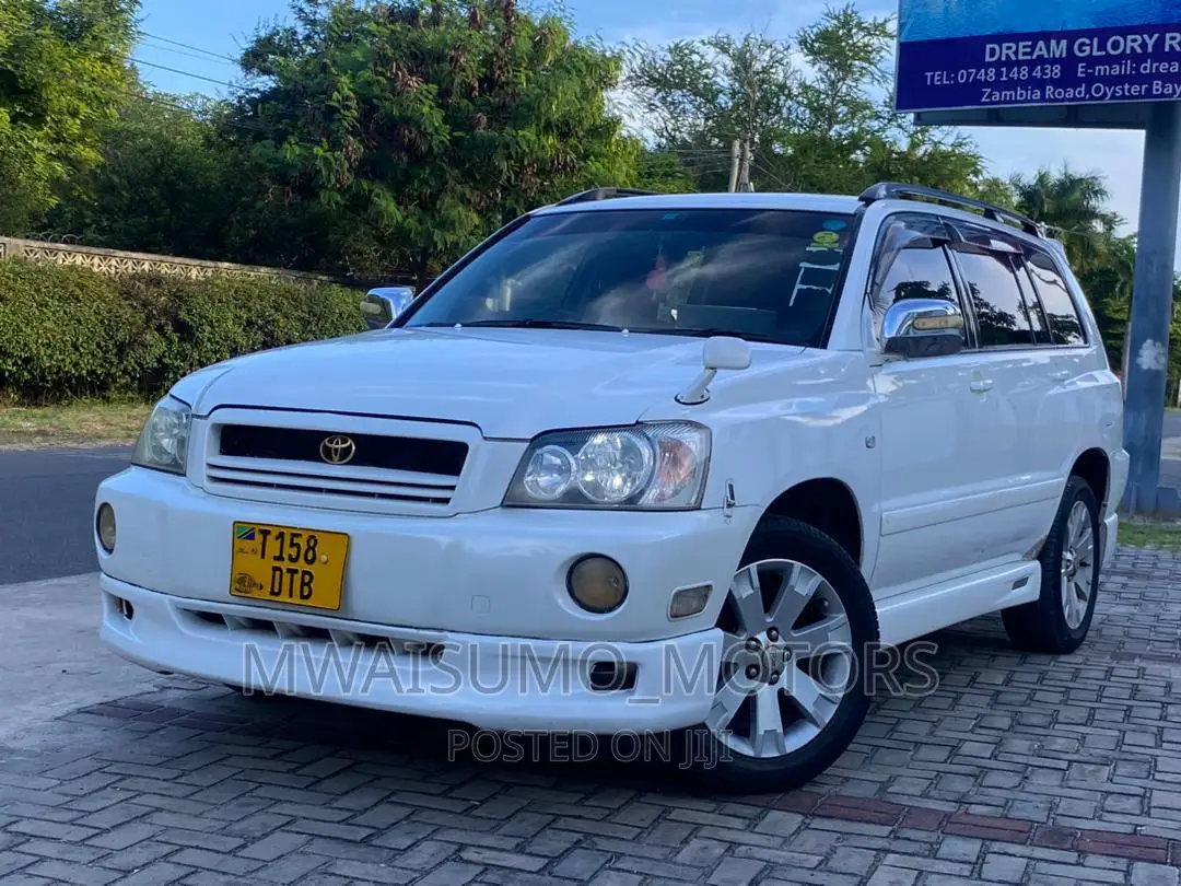 Toyota Kluger 2001 White