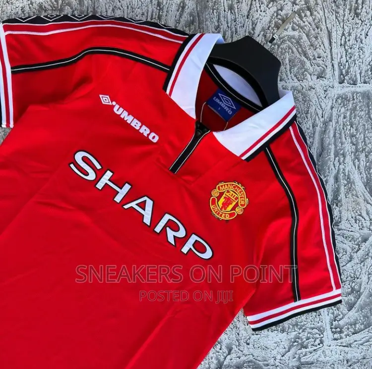 1998-1999 Manchester United Home Retro Jersey