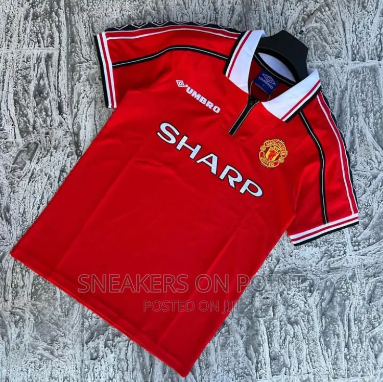 1998-1999 Manchester United Home Retro Jersey
