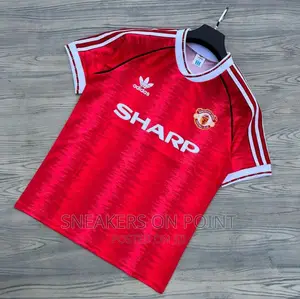 Manchester United Home Retro Football 1990-92jersey