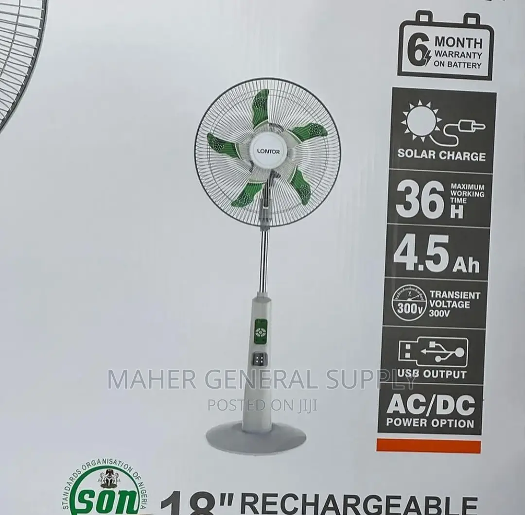 Lantor Rechargeable Fan