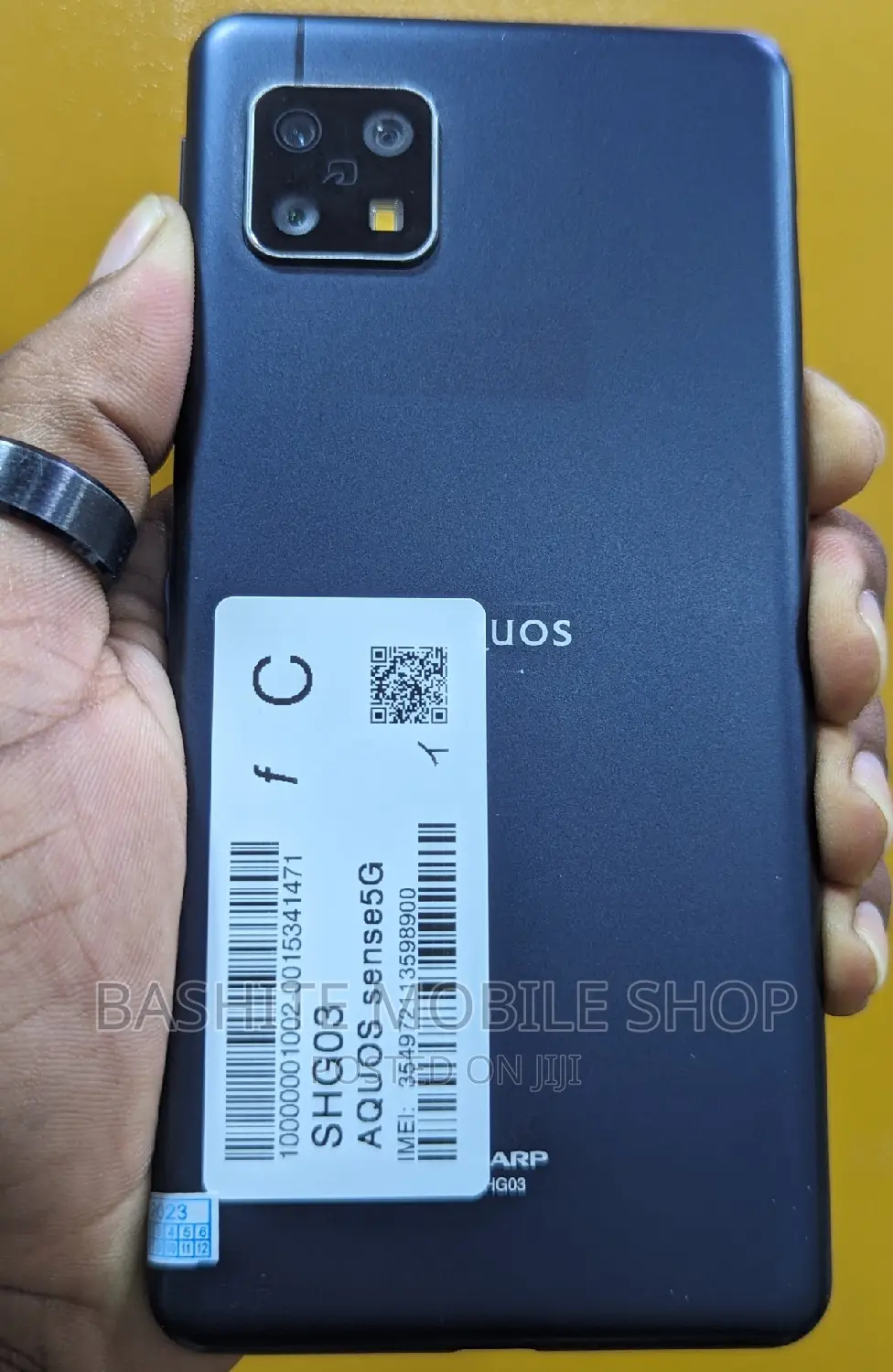 Sharp Aquos sense5G 64 GB Black